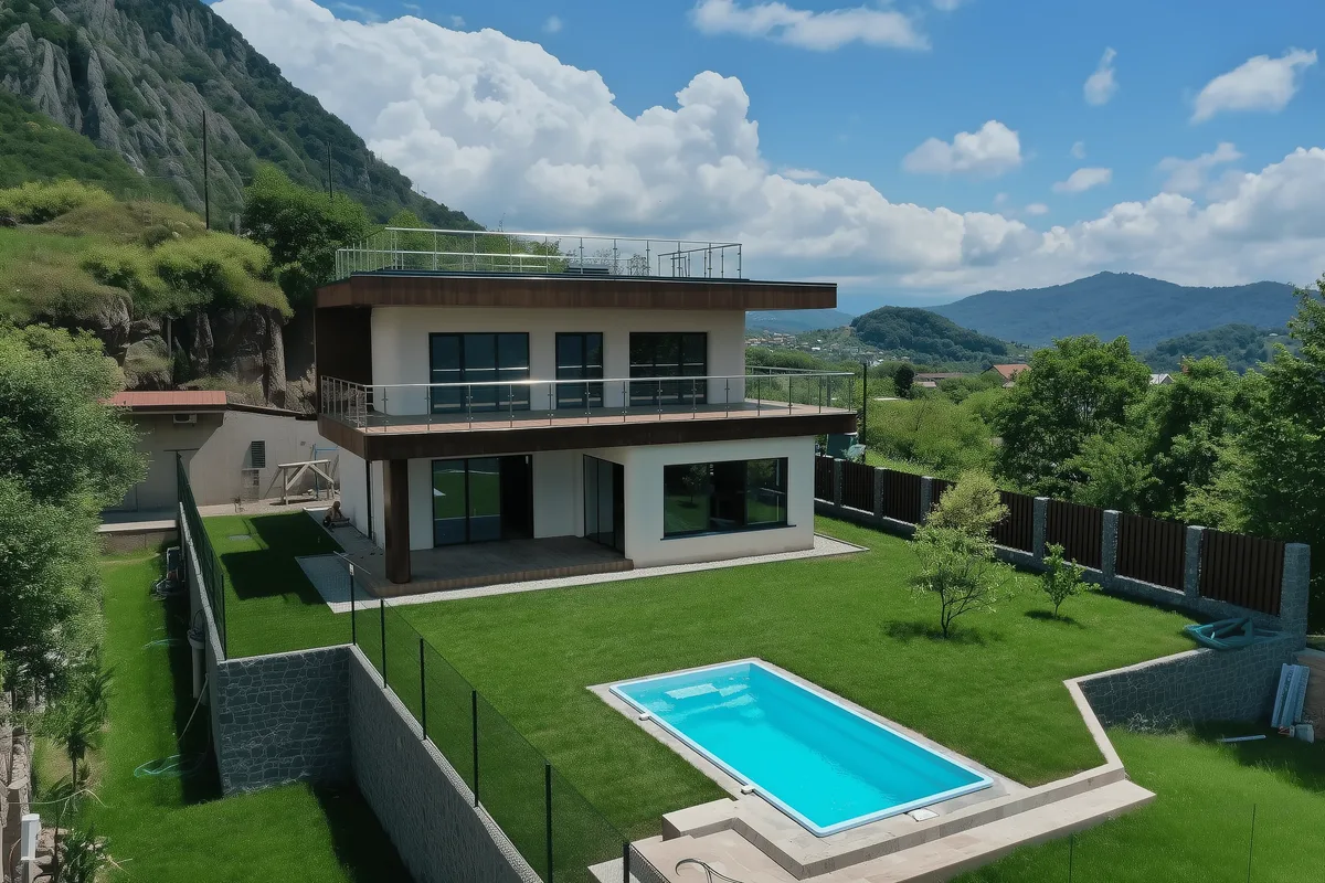 Композитный бассейн Laguna 6 — визуализация в Калуге