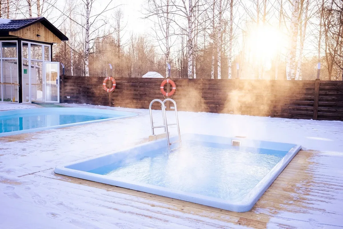 Композитный бассейн Laguna 4 — установка в Калуге