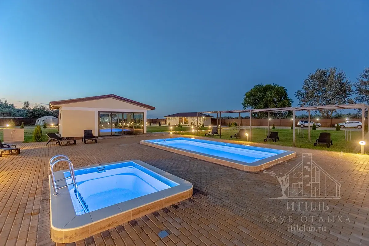 Композитная купель Laguna 3 — установка в Калуге